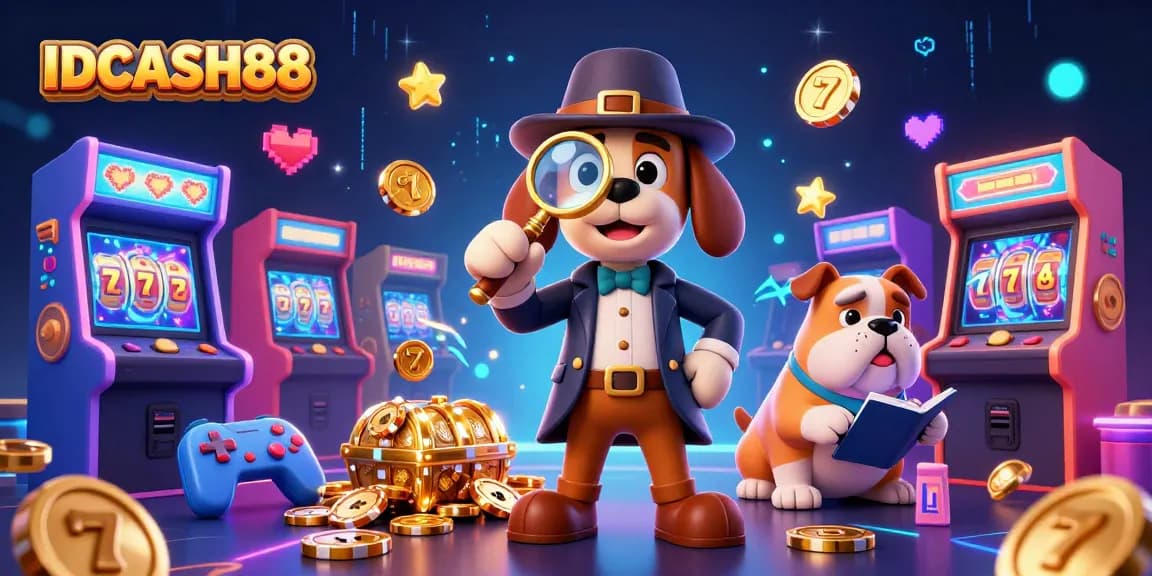 Experience thrilling gameplay with IDCASH88, where vibrant slots and casino elements come alive.
