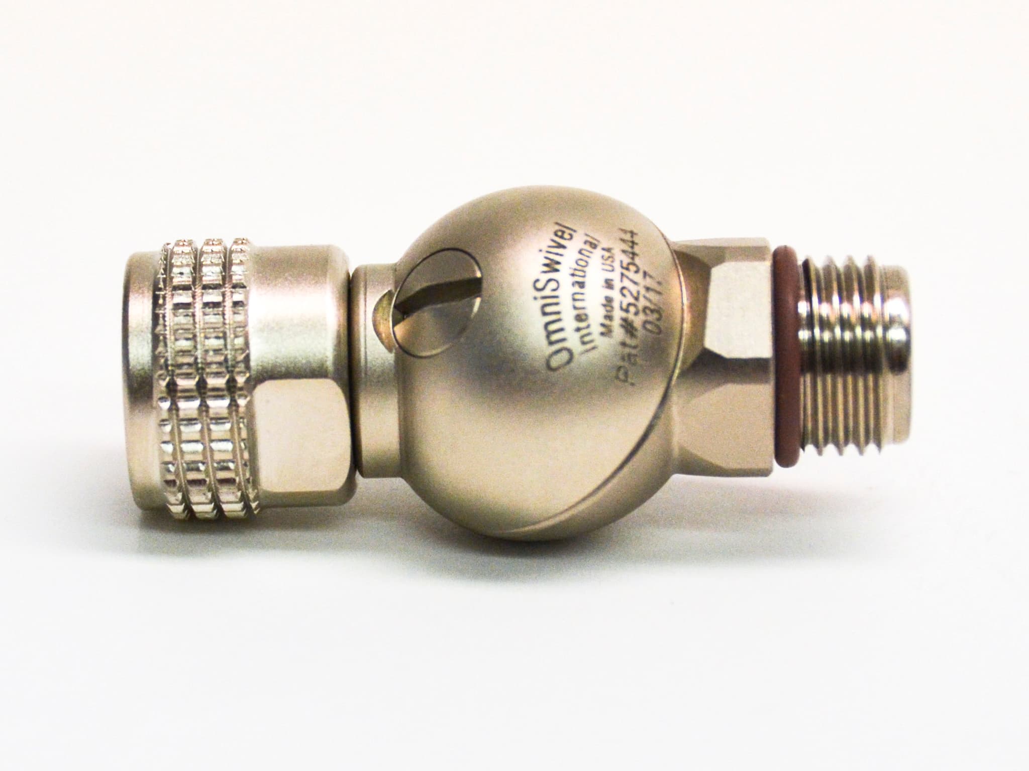 360-Degree Swivel AN Fittings for Easy Fuel &amp; Oil Line Routing