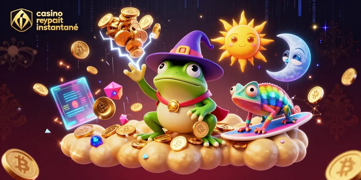 Retrait instantané chez le casino crypto, un processus rapide grâce à la technologie blockchain.