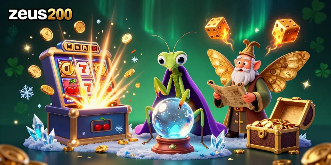 Menggambarkan zeus200 dalam aksi dengan karakter pembaca takdir di kasino, tempat syok jackpot terjadi.