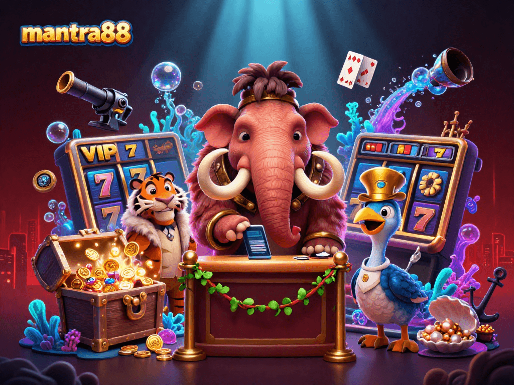 Engage with mantra88 at this vibrant casino featuring unique characters and dynamic games.