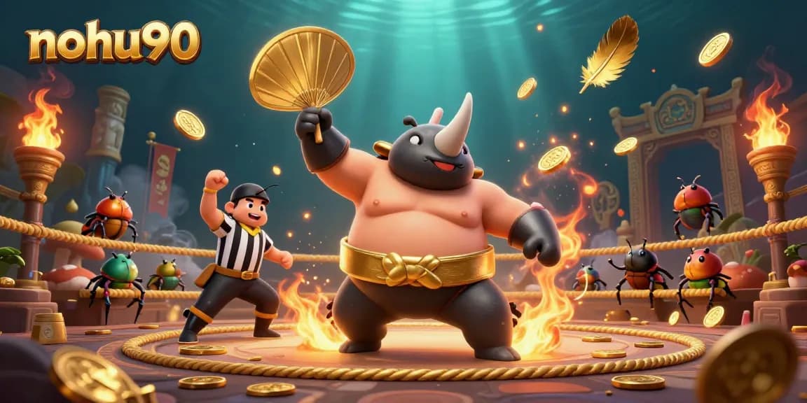 Experience thrilling sports betting action at nohu90 with lively characters and dynamic visuals.