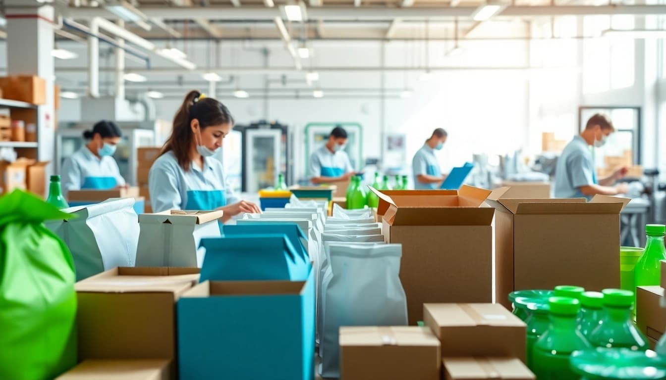 USA contract packaging company showcasing efficient packaging solutions in a professional facility