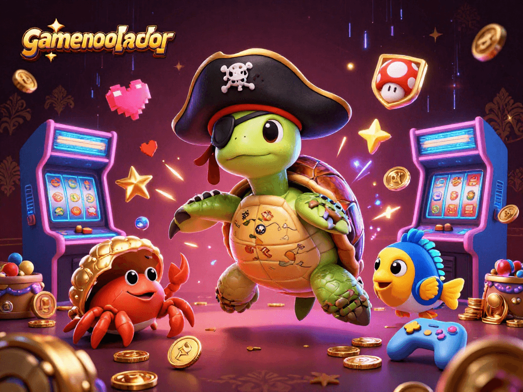 Engage in jackpot action with gamenohudoithuong’s dynamic slots and characters in a vibrant gaming scene.