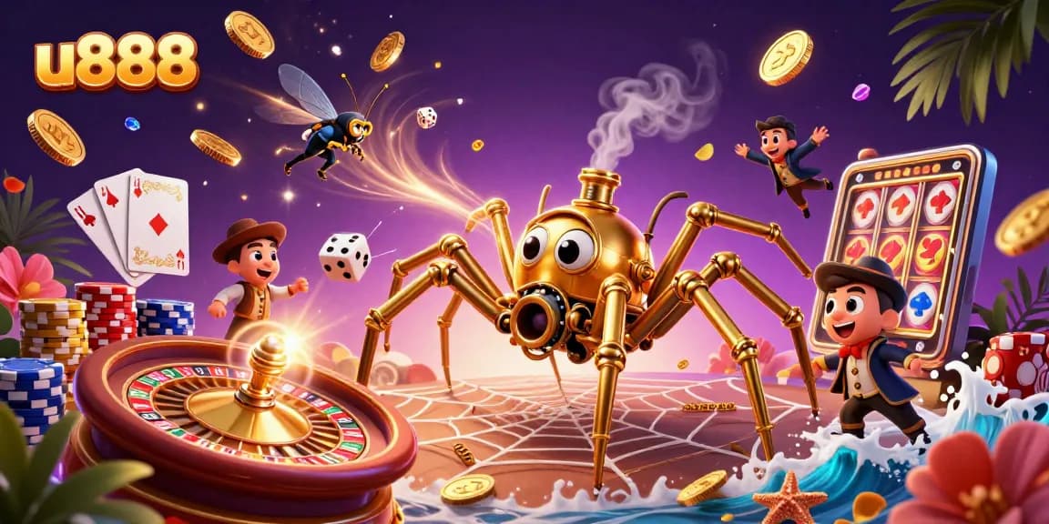 Engage with u888's exciting casino world filled with vibrant games and captivating visuals.