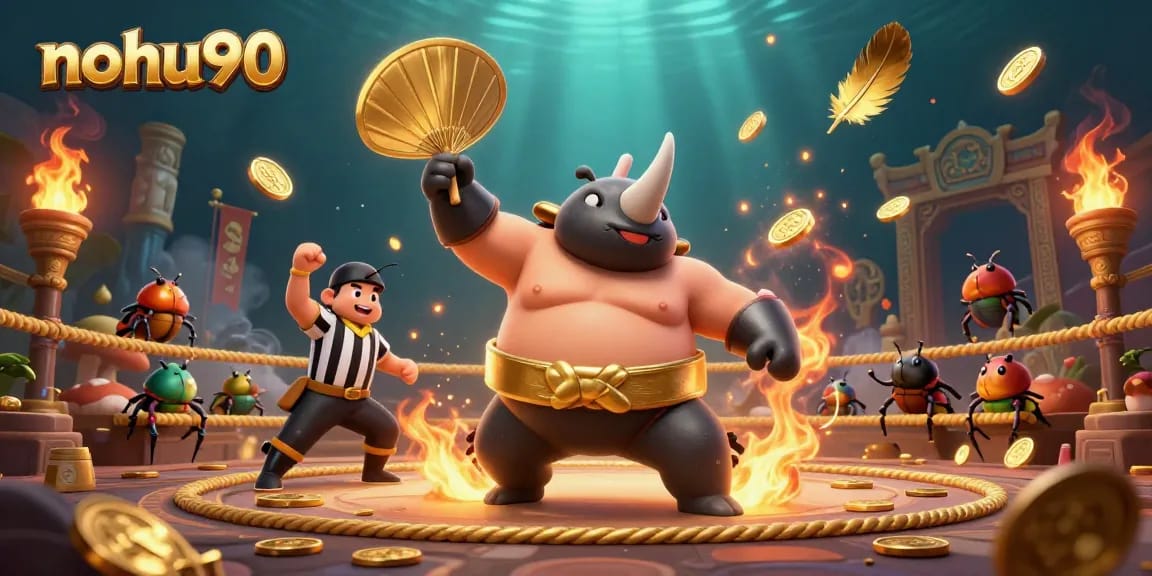 Experience thrilling sports betting action at nohu90 with lively characters and dynamic visuals.