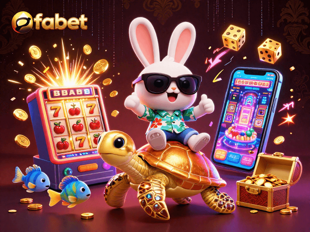 Experience jackpot excitement with fabet's mega slots and tropical adventure!