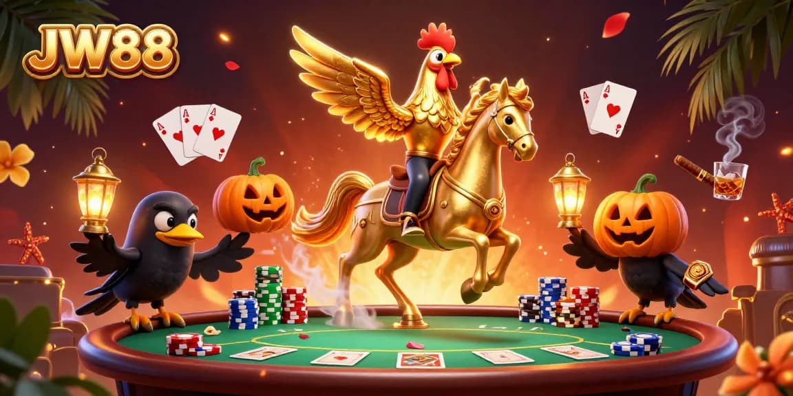Engage with JW88's thrilling casino atmosphere featuring dynamic gaming elements.