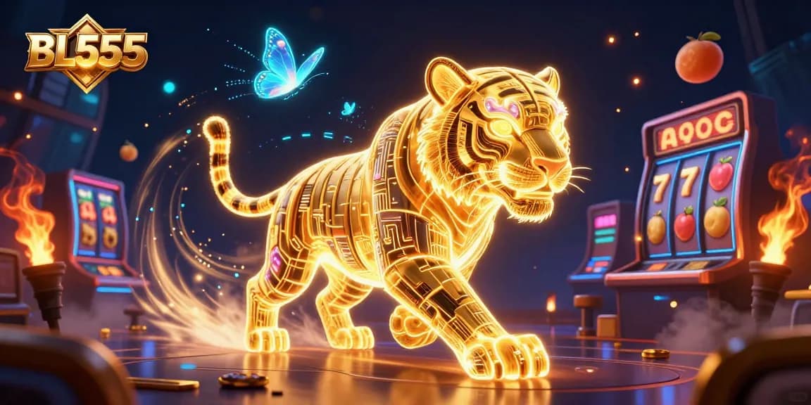 Experience thrilling gameplay at BL555 with vibrant casino elements and dynamic visuals.
