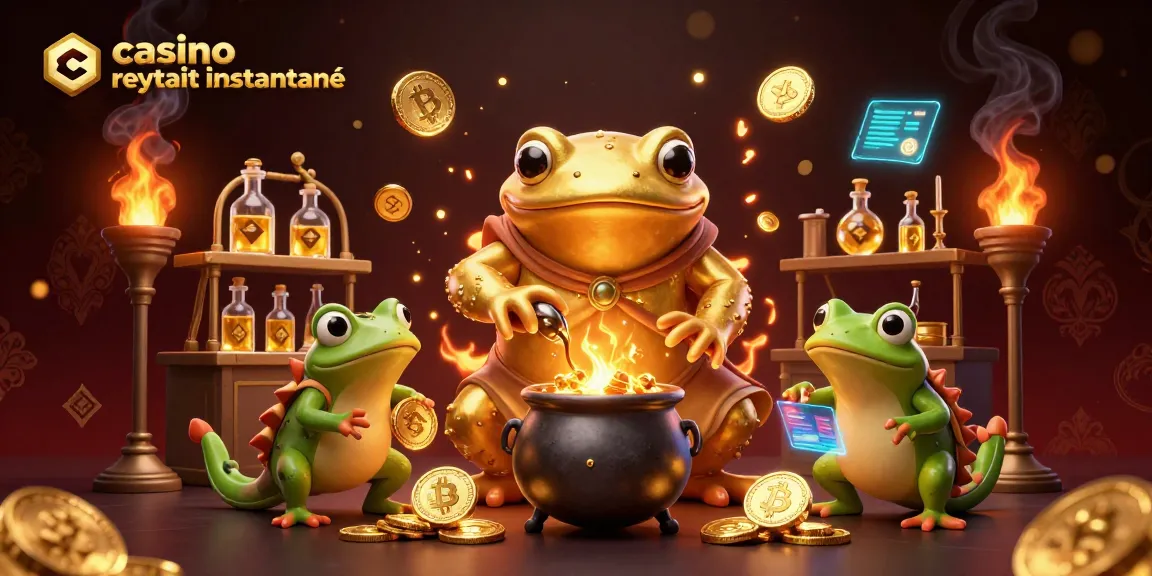 Recevez vos gains grâce au casino crypto retrait instantané dans une illustration vivante de 2026.