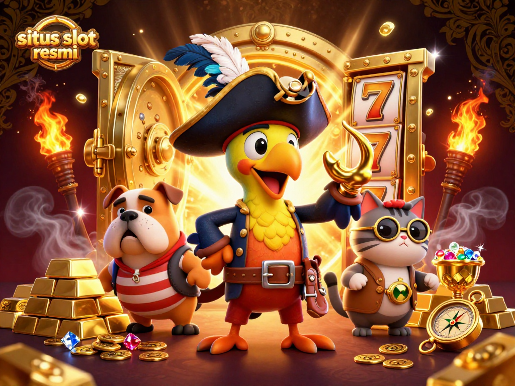Spin the reels at situs slot resmi with pirates and treasure, enhancing your winning chances!