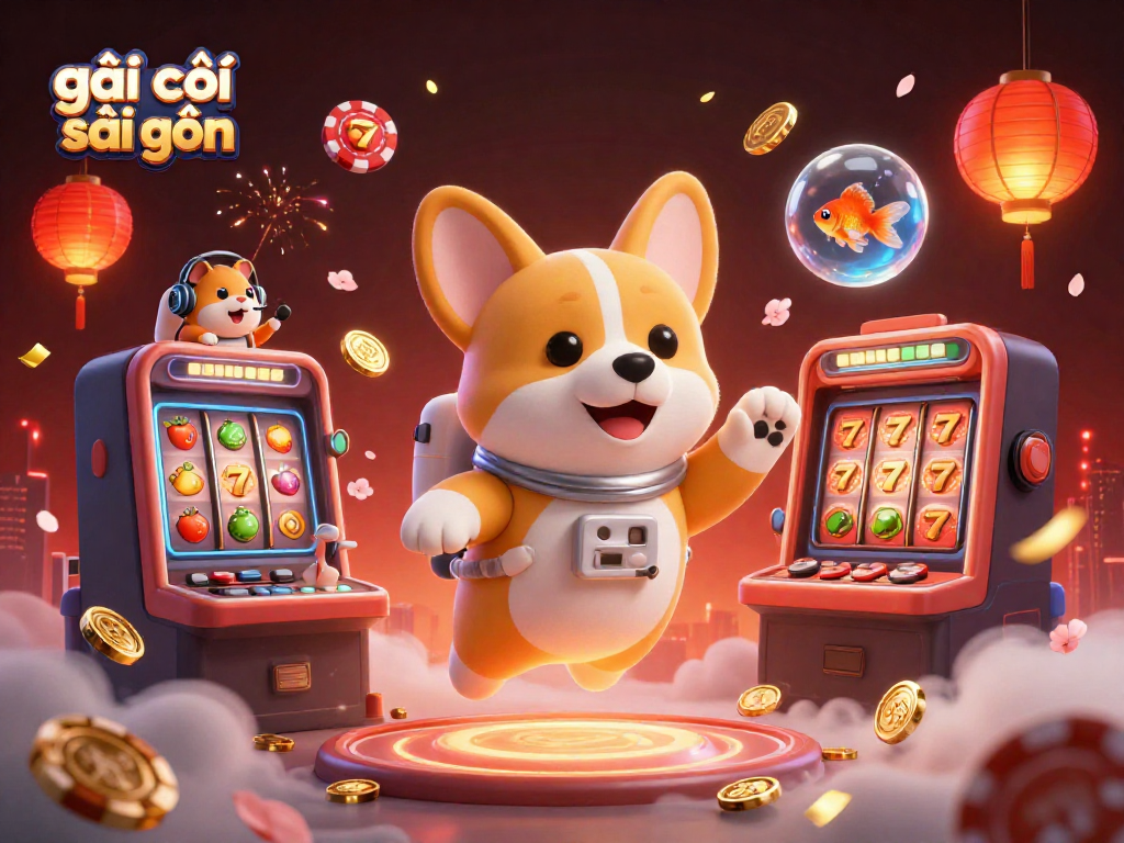 Experience the dynamic world of gái gọi sài gòn in this vibrant casino illustration with engaging gaming elements.