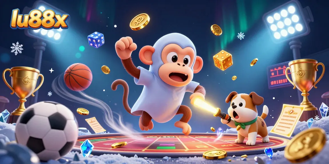 Track the golden juggler in the haunted casino while exploring lu88x's exciting games.