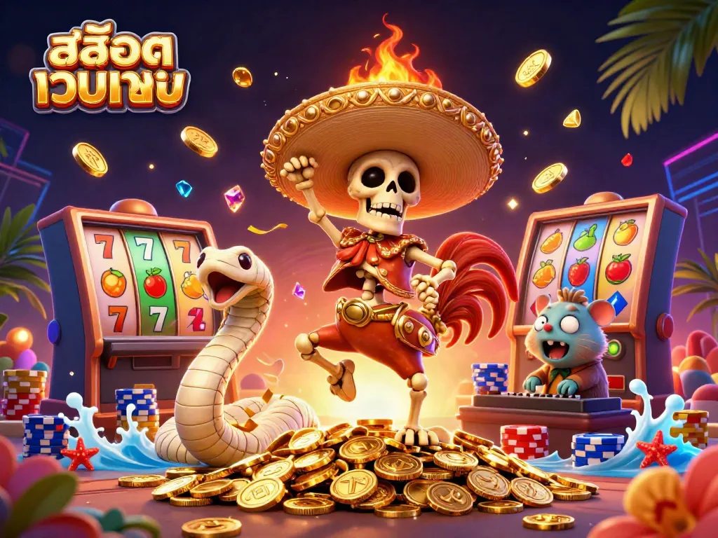 สล็อตเว็บตรง: เล่นสนุกและตื่นเต้นในคาสิโนออนไลน์ที่มีเกมสล็อตมากมาย