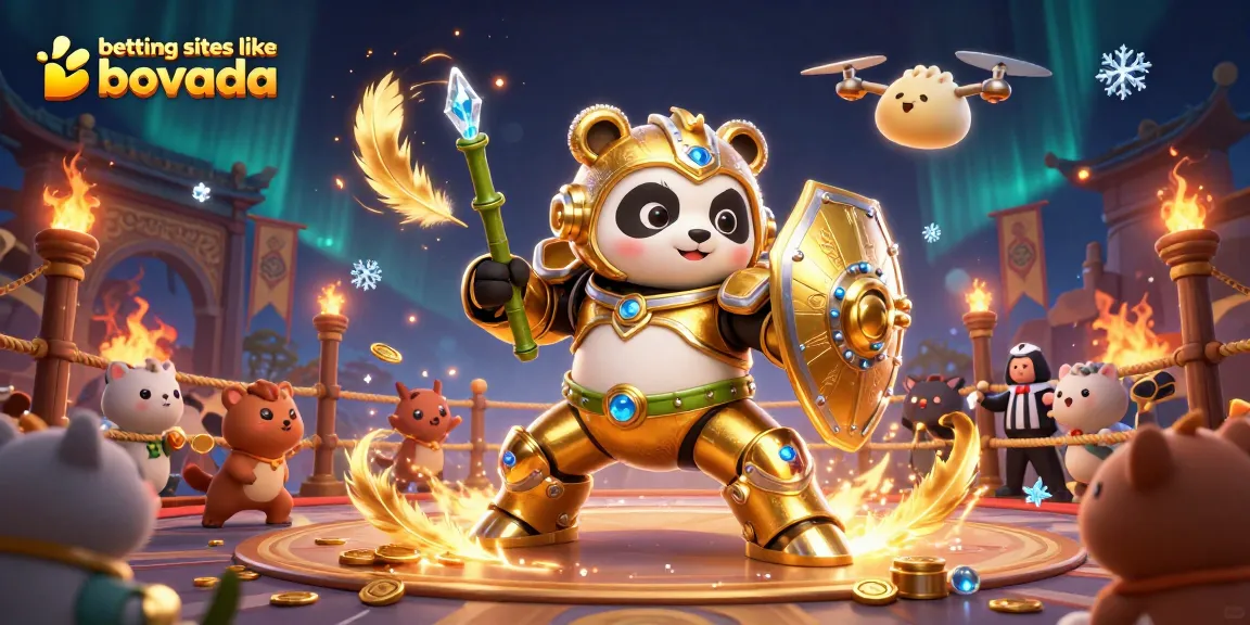 Betting sites like Bovada offer exciting gameplay experiences, represented by a dynamic 3D casino illustration.