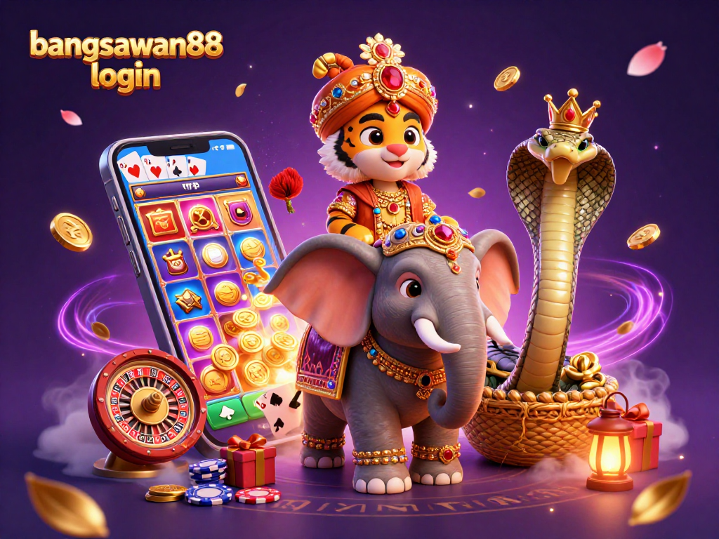 Engage with bangsawan88 login for thrilling casino adventure featuring maharaja riding an elephant.
