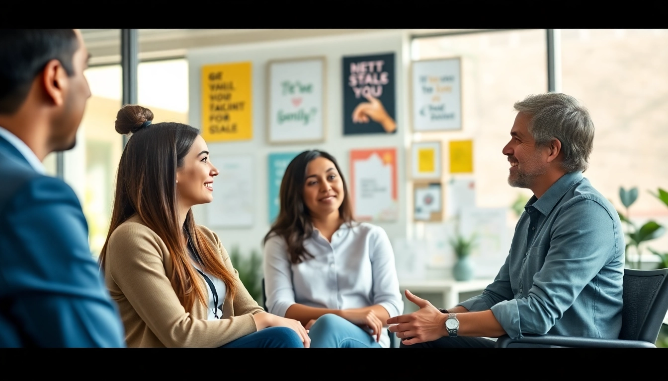 Engaging Career Coaching session showcasing a professional coach supporting a client.