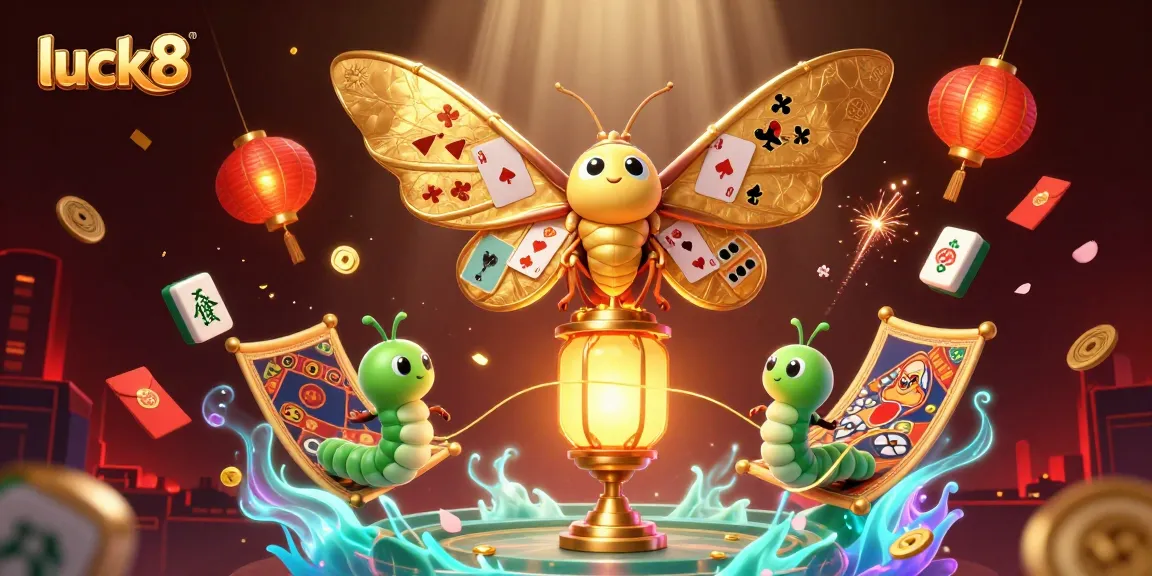 Luck8 offers an immersive gaming experience with vibrant visuals and dynamic casino-themed elements.