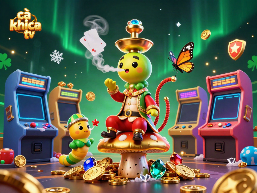 Engage with cà khịa tv's vibrant live betting scene featuring dynamic characters and casino gaming elements.