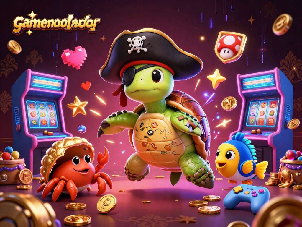 Engage in jackpot action with gamenohudoithuong’s dynamic slots and characters in a vibrant gaming scene.
