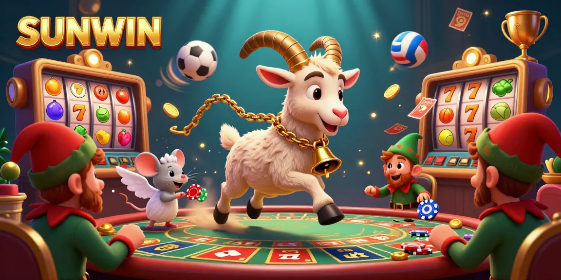 SUNWIN offers thrilling casino experiences with lively characters in a vibrant gaming environment