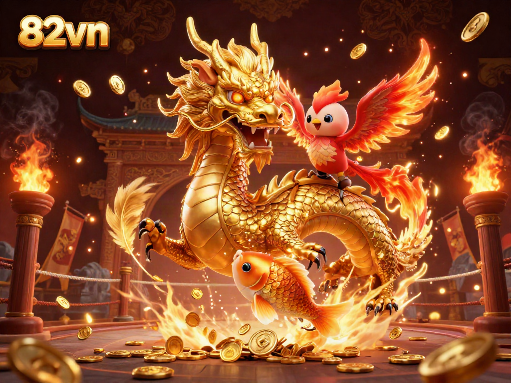 Immerse in the 82vn casino world with dynamic gaming elements and mythical creatures.