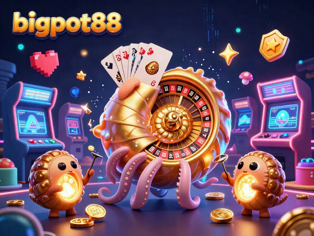 bigpot88 menawarkan permainan kasino terbaik dengan karakter 3D berwarna cerah dan mesin permainan yang bersinar.
