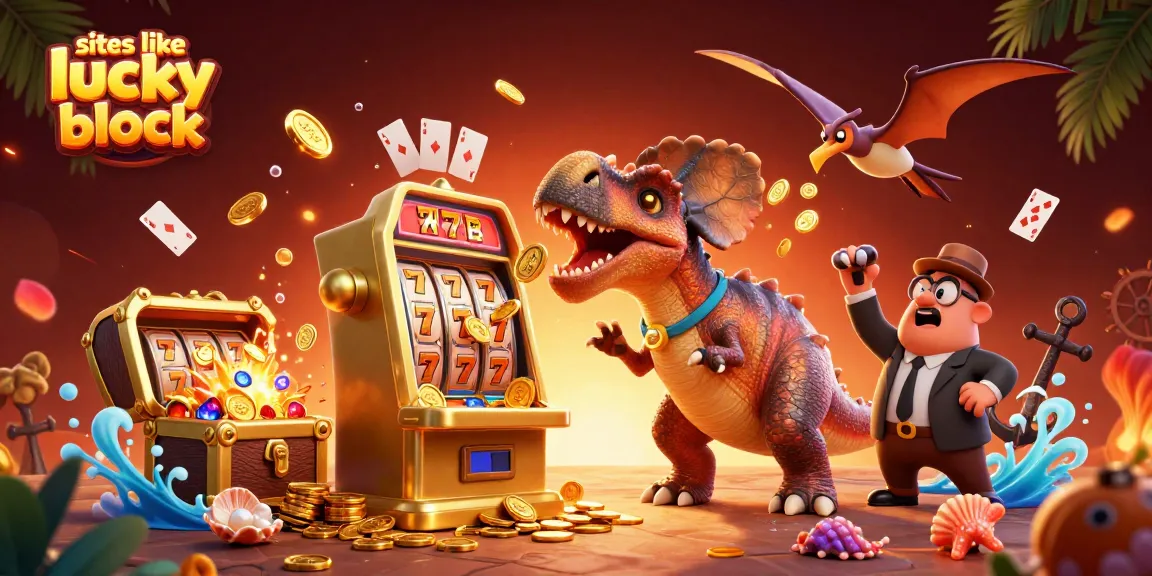Enjoy thrilling moments at sites like lucky block with a colorful 3D casino experience.
