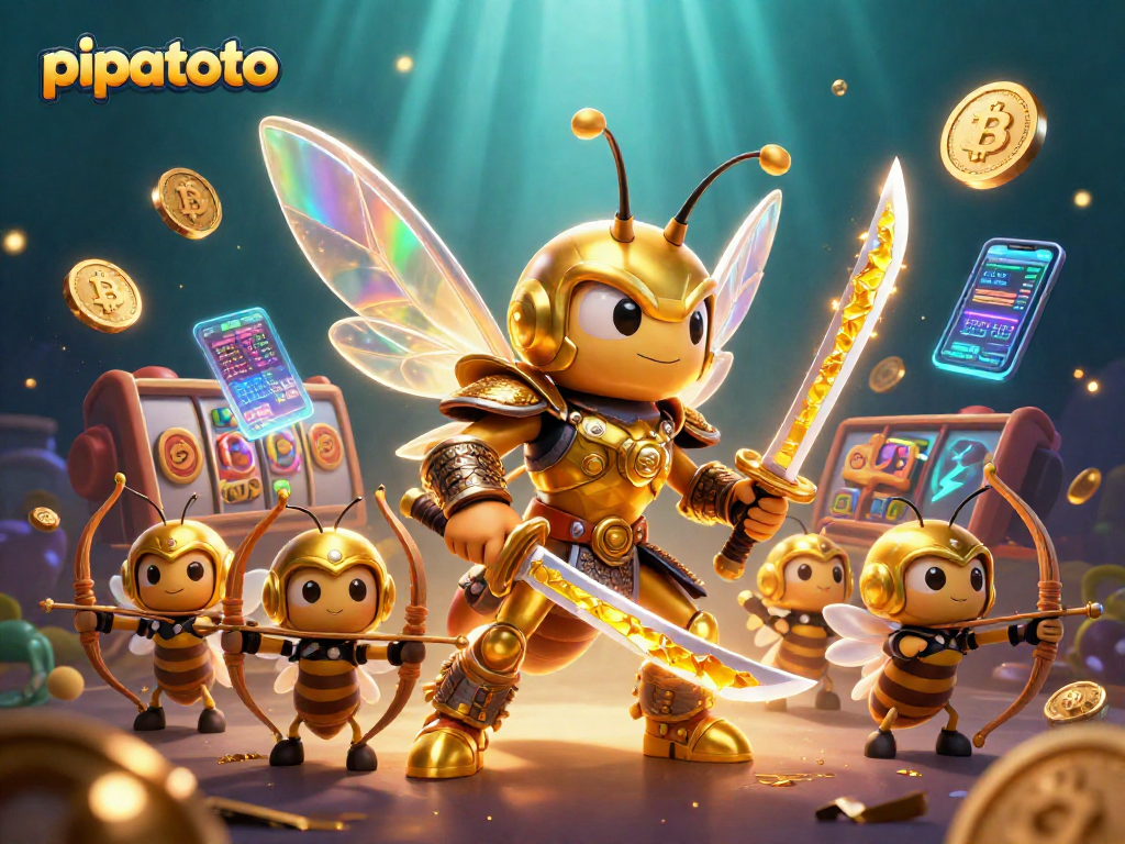 Experience thrilling gameplay with pipatoto featuring samurai hornets and vibrant casino elements.