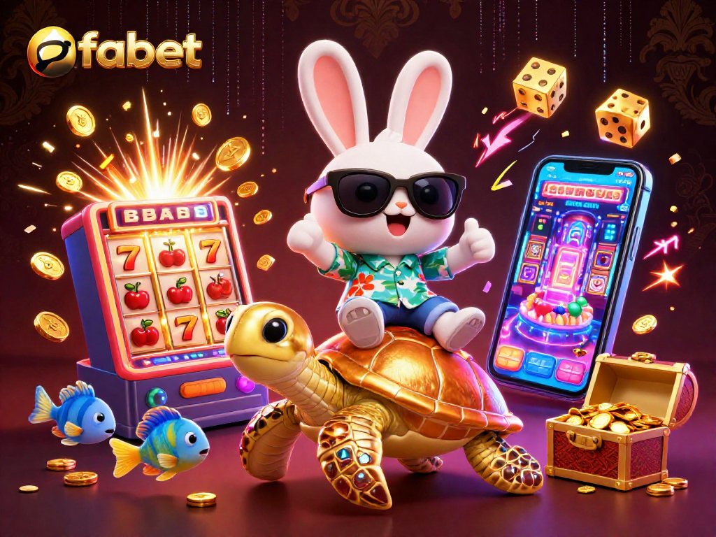 Experience jackpot excitement with fabet's mega slots and tropical adventure!