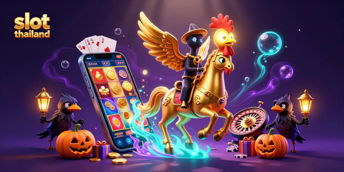Experience thrilling wins with slot thailand in this captivating casino scene.