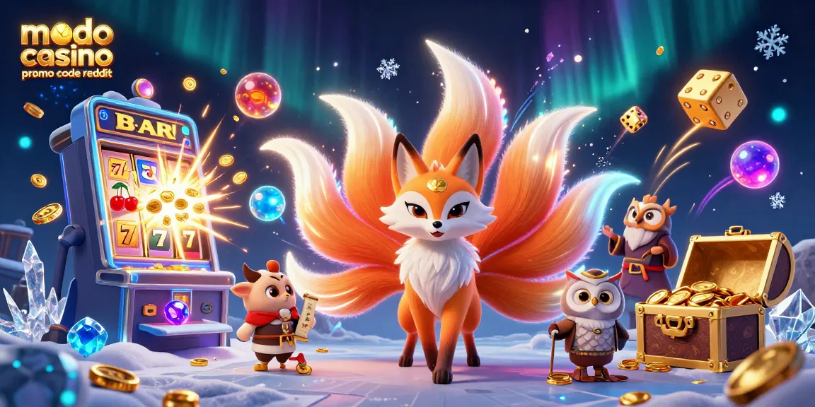 Enjoy Modo Casino promo code reddit bonuses with vibrant 3D characters and exciting gambling elements.