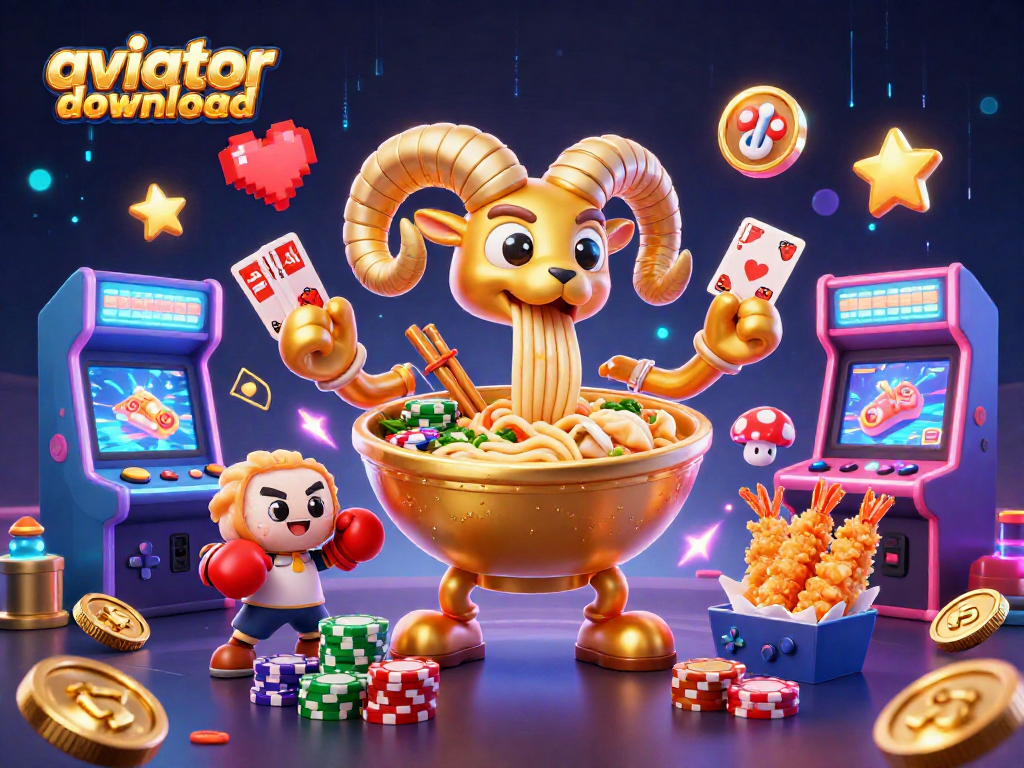 Engage with the vibrant aviator download scene featuring animated casino characters in an electrifying atmosphere.