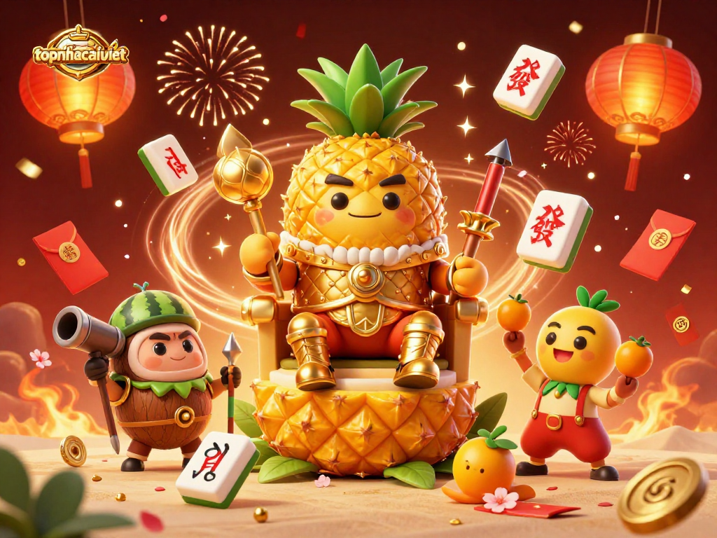 Experience thrilling wins at topnhacaiviet with festive characters and casino elements.