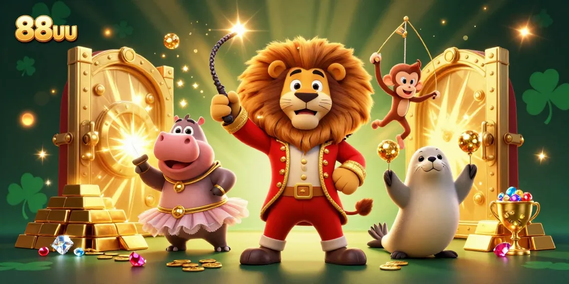 Engage with exciting gaming at 88uu, featuring lively characters and golden treasures.